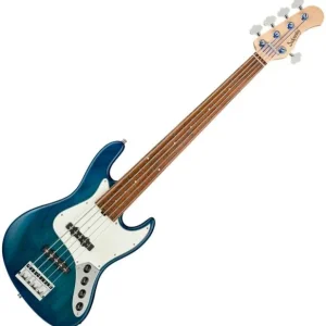 Usine Directe Sadowsky MetroLine 21-Fret Vintage J/J Bass Alder (5-String, Germany, Morado) - bora blue burst transparent satin