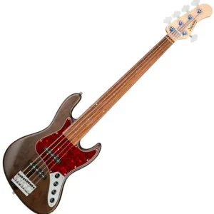 Meilleur Prix Sadowsky MetroLine 21-Fret Vintage J/J Bass Alder (5-String, Germany, Morado) - nirvana black transparent satin