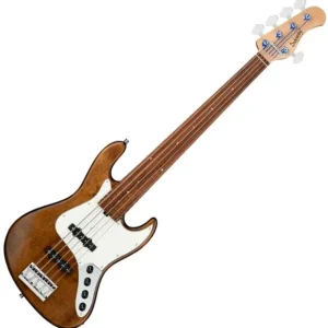 Sadowsky MetroLine 21-Fret Vintage J/J Bass Alder (5-String, Germany, Morado) - antique tobacco transparent satin Vente Directe