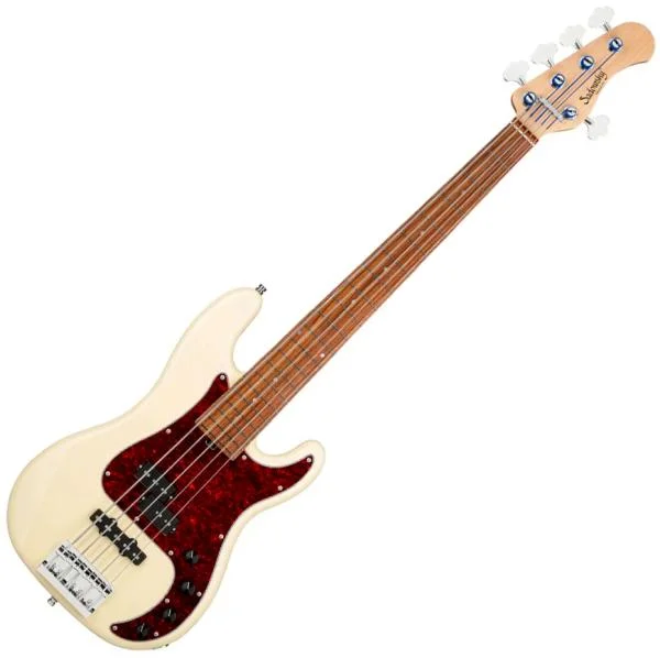 Dernière Chance Sadowsky Metroline 21-Fret Hybrid P/J Bass Alder (5-String, Germany, MOR) - solid olympic white
