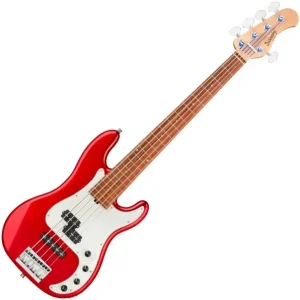 Commande En Gros Sadowsky Metroline 21-Fret Hybrid P/J Bass Alder (5-String, Germany, MOR) - candy apple red metallic