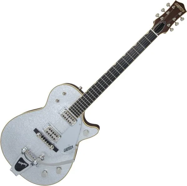 Gretsch Professionnal G6129T-59 Vintage Select ’59 Silver Jet Bigsby (Japan) - silver sparkle Offre Exclusive