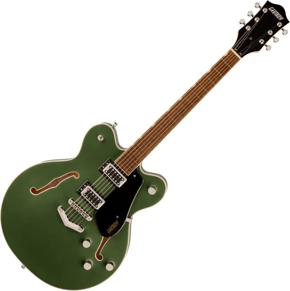 Haute Qualité Gretsch G5622 Electromatic Center Block Double-Cut with V-Stoptail - olive metallic