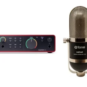 Focusrite Scarlett 2I2 G4 + Velvet Réduction