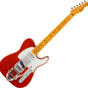 Promotion Saisonnière Fender Stories Collection Mike Campbell Red Dog Telecaster (USA, MN) - red dog red