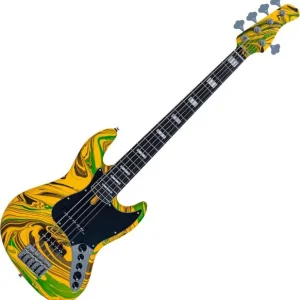 Dernier Modèle Sire Marcus Miller V7 Alder New Gen 5ST (5-String) - yellow swirl