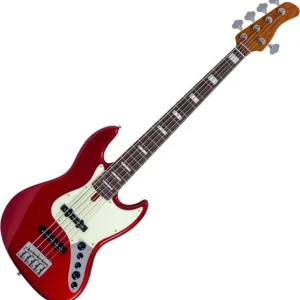 Sire Marcus Miller V7 Alder New Gen 5ST (5-String) - candy apple red Nouveauté