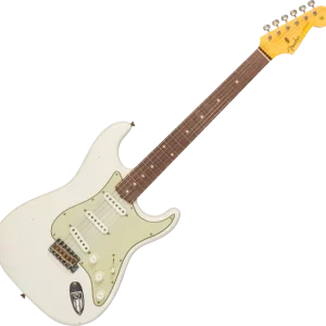 Produit De Marque Fender Custom Shop 1962/63 Stratocaster - journeyman relic olympic white