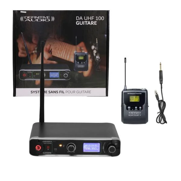 Definitive audio DA UHF 100 GUITARE Expédié Aujourd'hui
