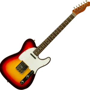 Vente Directe Fender Custom Shop Vintage Custom 1960 Telecaster R147862 - journeyman relic 3-color sunburst