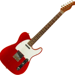Fender Custom Shop Vintage Custom 1960 Telecaster R147953 - journeyman relic candy apple red Dernier Modèle