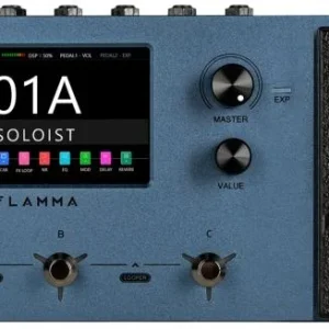 Prix Promo Flamma FX150 Guitar Multi Effects - Galaxy Blue