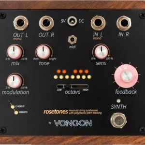 Retour Gratuit Vongon Rosetones String Synthesizer