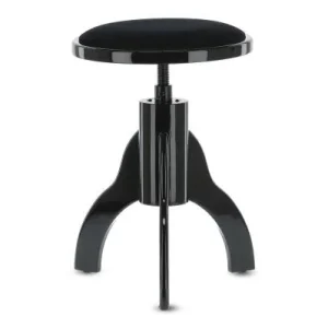 Gewa TABOURET DE PIANO DELUXE NOIR BRILLANT Prix Bas