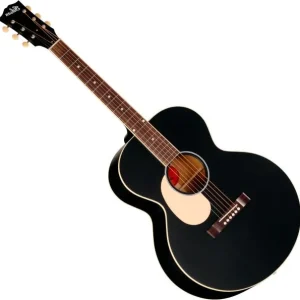 Gibson J-185 Century 12-Fret LH - ebony satin Certifié