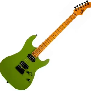 Quantité Limitée Jet guitars JS-500 MGR - matt green