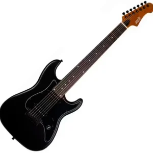 Jet guitars JS-407 MBK 7-String Baritone - matt black Produit De Marque
