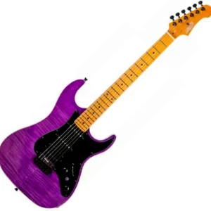 Quantité Limitée Jet guitars JS-600 TPP - transparent purple