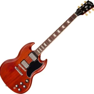 Retour Gratuit Gibson Original SG Standard ‘61 - faded vintage cherry satin