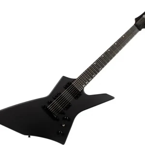 Spira guitars X-407 MGR 7-String - black satin Produit De Marque