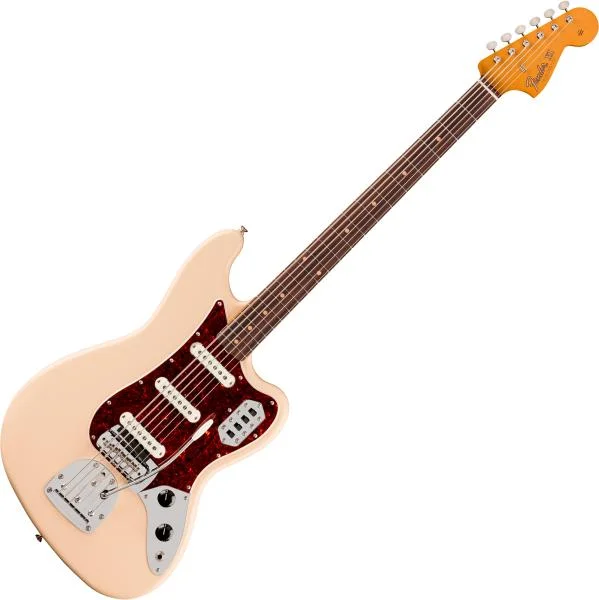 Fender Vintera III Early ‘60s Bass VI (MEX, MN) - olympic white Retour Gratuit