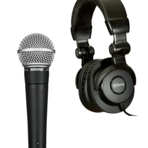 Shure SM58-LCE + Casque X-HP1 Expédition Rapide
