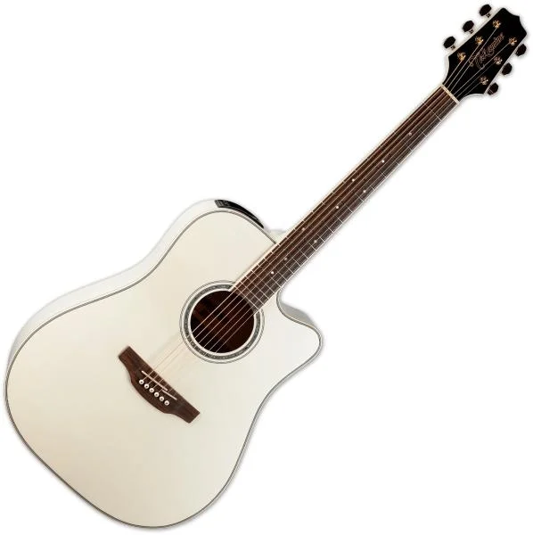 Authentique Takamine GD37CE - pearl white