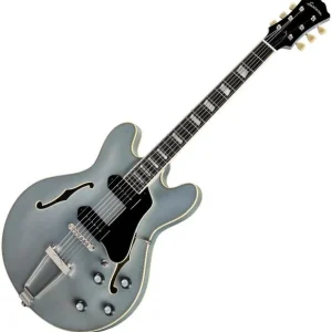 Eastman Thinline T64-T Trapeze - truetone gloss iced blue metallic Nouvel Arrivage