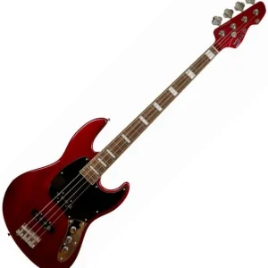 Markbass Gloxy GOG MB GV 5 CR RW FC Passive 4-String - red passion Commander Maintenant