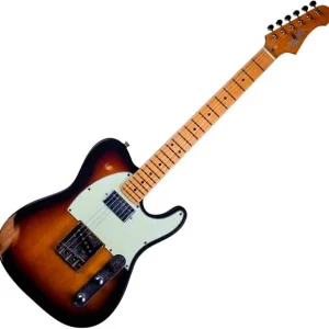 Jet guitars JT-350 RLC - sunburst distressed Nouvel Arrivage