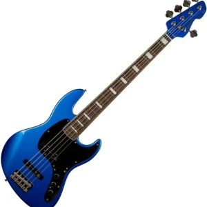 Meilleure Vente Markbass Gloxy GOG MB GV 5 CR RW FC Passive 5-String - blue sky