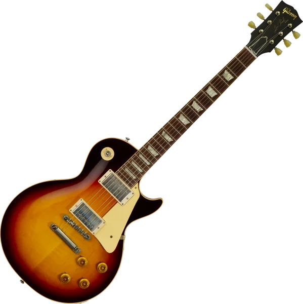 Acheter En Ligne Gibson Custom Shop 1958 Les Paul Standard Reissue 831395 - murphy lab ultra light aged bourbon burst