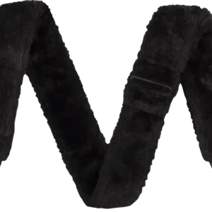 Fender Poodle Plush Strap Black Nouveauté