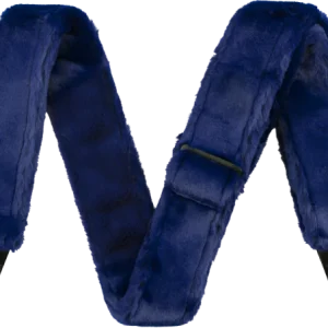 Fender Poodle Plush Strap Blue Retour Gratuit