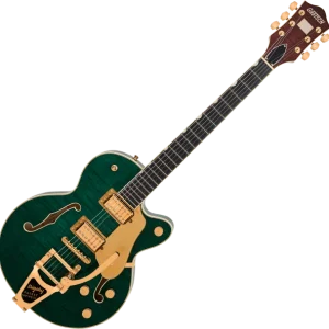 Achat Immédiat Gretsch Pro. Japan Broadkaster Jr. LX Center Block Bigsby - tropic aura