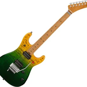 Evh 5150 Series Deluxe QM - limeade zest Offre Exclusive