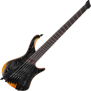 Super Prix Ibanez Workshop EHB1135MS SKL 5-String - silver wave black low gloss