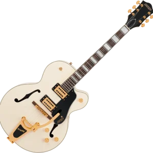 Paiement Sécurisé Gretsch G2420TG Streamliner Hollow Body Bigsby Ltd - vintage white
