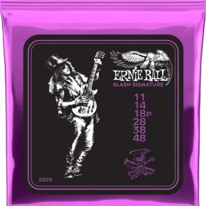 Ernie ball Cordes électrique signature Slash - 11-48 - jeu de 6 cordes Dernière Chance