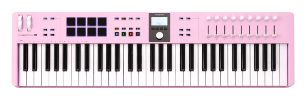Prix Bas Arturia Keylab Essential 3 61 touches Rose Quartz