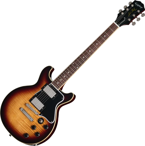 Epiphone IBG Les Paul Special Double Cut Figured - bourbon burst Prix Promo