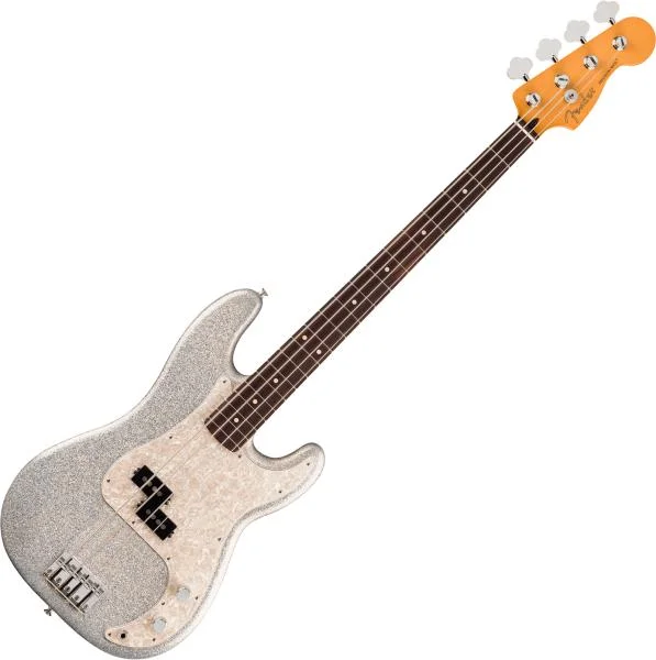 Satisfait Ou Remboursé Fender 75th Anniversary Player II Precision Bass (MEX, RW) - diamond dust sparkle