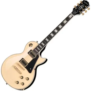 Promotion Saisonnière Epiphone IBG Les Paul Custom Blackback Ltd - ivoire