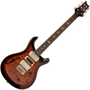 Prs SE Special Semi-Hollow Piezo (Wing Tuners) - orange tiger smokeburst Quantité Limitée