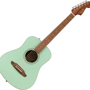 Nouvel Arrivage Fender California Standard Redondo Mini +Bag - surf green