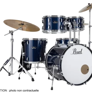 Pearl Roadshow Fusion 20 + B-50 + Ride 20 - 5 fûts - royal blue metallic Offre Spéciale