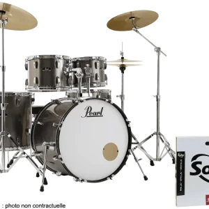 Pearl Roadshow Stage 22 + B-50 + Ride 20 Solar - bronze metallic Prix Promo
