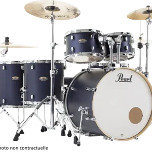 Dernier Modèle Pearl Decade Maple Hyper Rock Studio 22 Ultramarine Velvet - ultramarine velvet