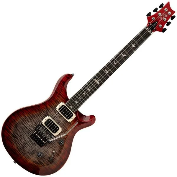 Prs SE Custom 24 Floyd (Wing Tuners) - charcoal cherry burst Expédition Rapide
