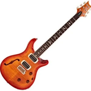 Prs SE Custom 24 Semi-Hollow Piezo (Wing Tuners) - vintage sunburst Acheter Direct